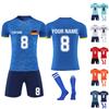 Personalised Shirts Kit Mens Girls With Name Number Custom Football Jerseys For Boys Training Suit