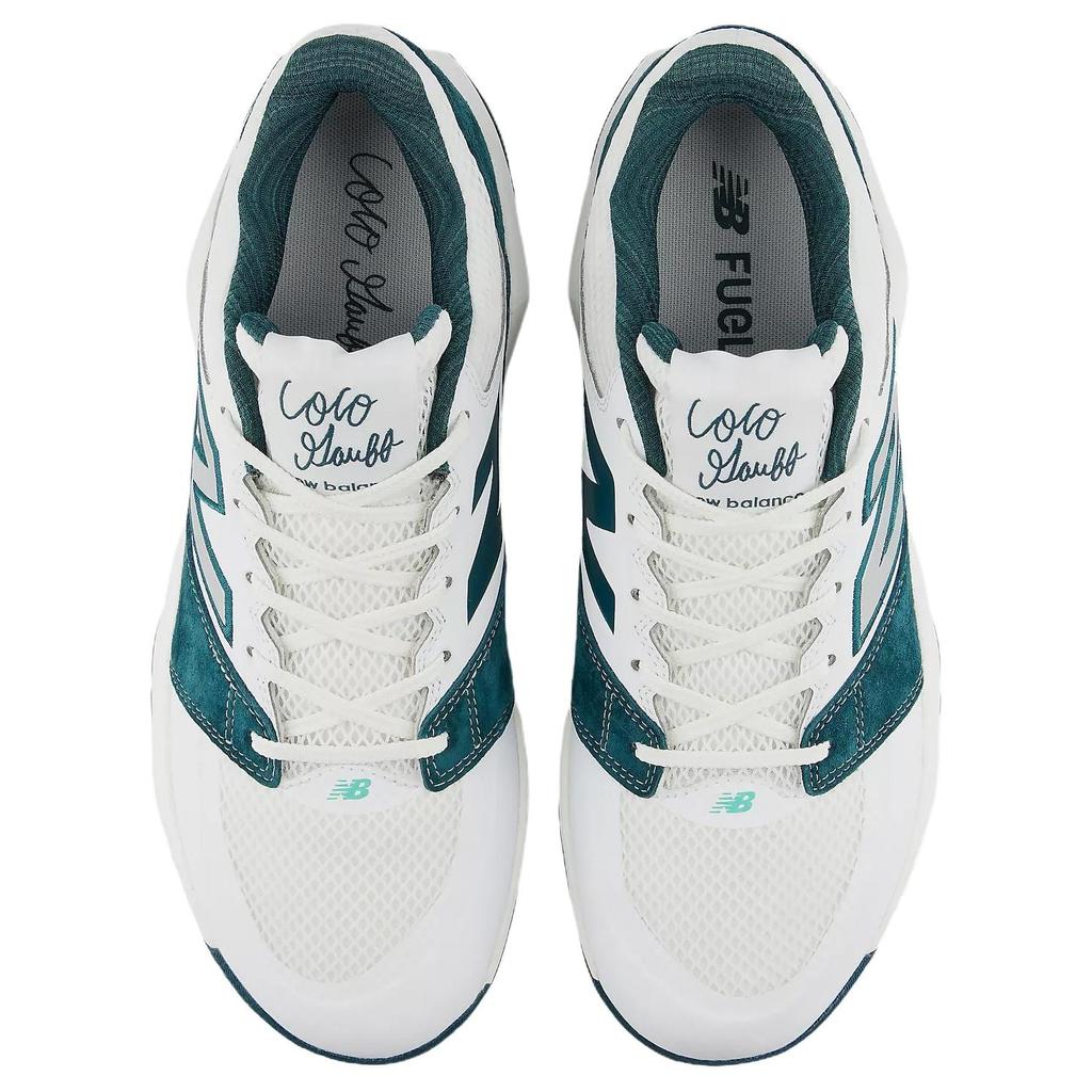New Balance Coco Delray Tennis Shoes Men's Low Top Ecru Green MCOD44Y
