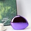 The New Acrylic Shiny Metallic Goose Egg Box Shiny Shell Banquet Shiny Elegant Design Clutch