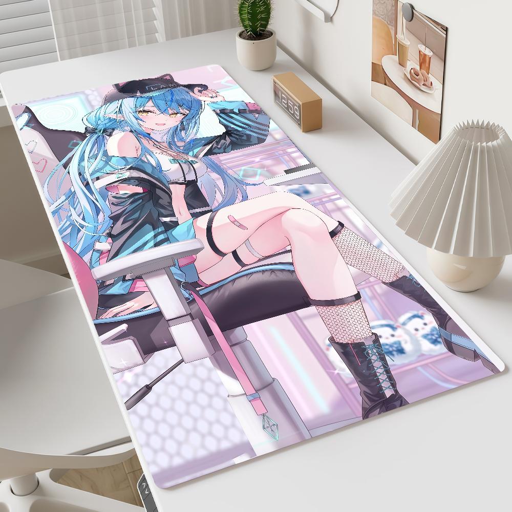 Mouse Pad MousePad Non-slip Lockedge Office Student Gaming Thickened Large Writing Y-Yukihana Lamy Pad Singer Cushion
