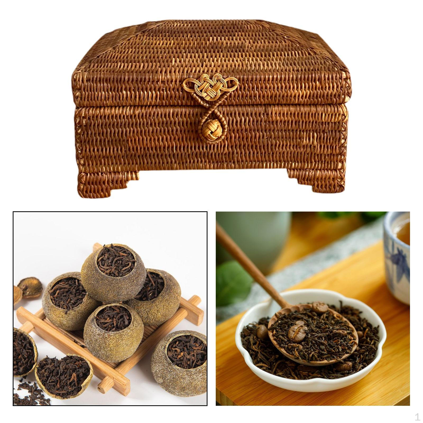 

Плетеная корзина для хранения из ротанга, декоративная шкатулка, ящик для хранения ювелирных изделий для полки 1 Layer no Handle