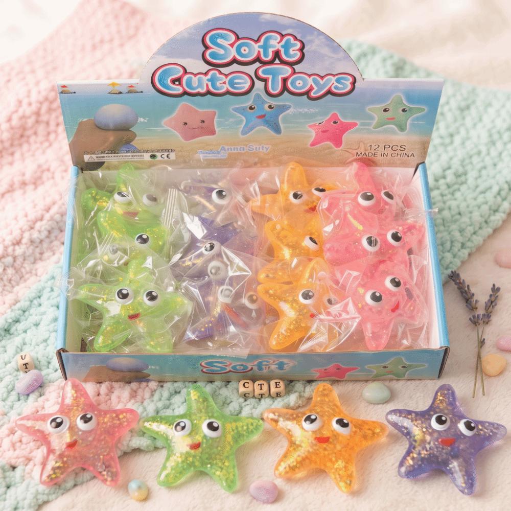 Slow Rebound Starfish Squishy Toy Color Change Starfish Slow Rebound Toy  Boys Girls