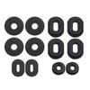 18pcs Motorcycle Rubber Edge Cover Pads Wear Resistant Edge Gasket Motorcycle Accessories Simple Installs for CG/ZJ125