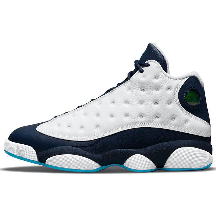 Ny JORDAN 13 Retro Obsidian Pulverblå Hvit 414571-144
