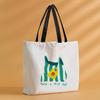 Right Away Large Canvas Tote Bag
