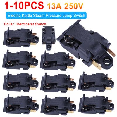 Electric Kettle Power Switch 13A 250V Kettles Thermostat Switch Universal Accessory Kettles Pressure Jump Switch Plastic Metal