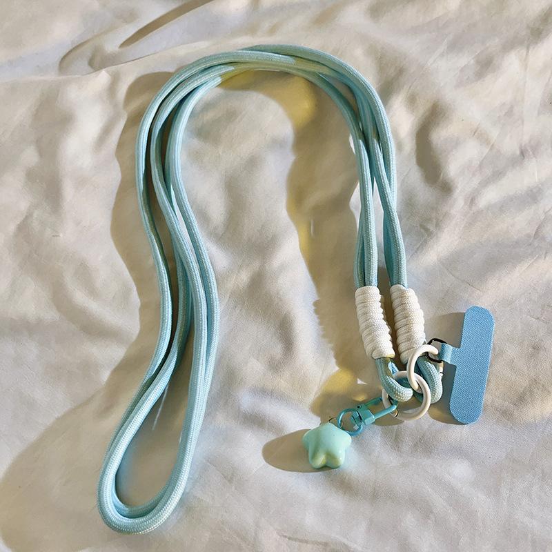 Creative Knot Mobile Phone Universal Lanyard Crossbody Rope Long Phone Lanyard Shoulder Strap Outdoor Phone Case Bag Lanyard