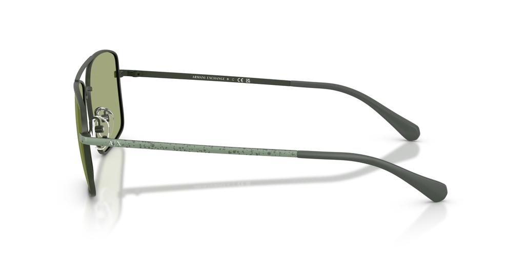 Oakley Sunglasses Frame Color Matte Dark Lens 57mm Men's 0AX2054S, (Front) Green, Color Green,