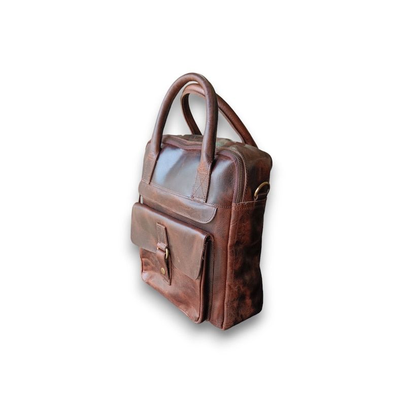 Dárek Oil Pull-Up Vintage Side Bag pro něj a její unisex tašku