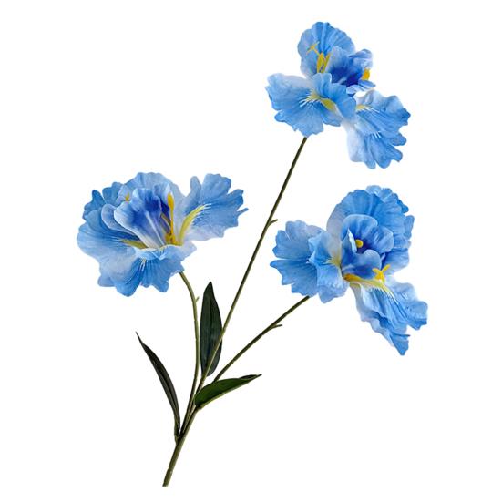 

Iris Artificial Flower Realistic Faux Iris Flowers 33 Soft Fabric Indoor Outdoor Decor for Wedding Bridal Bouquets Centerpieces