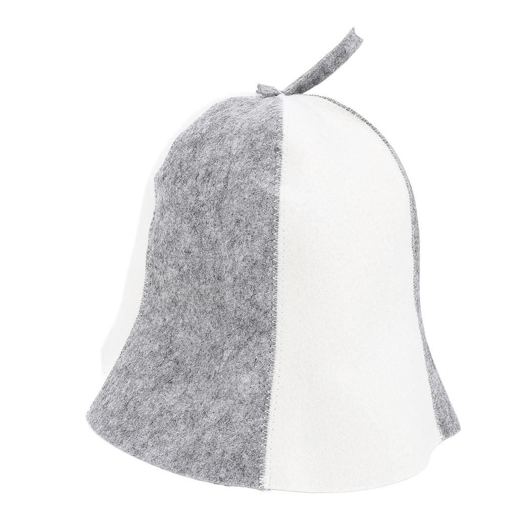 2pcs Sauna Hat Insulating Thick Absorbent Comfortable Breathable Headgear for Spa Steam Room Bathhou