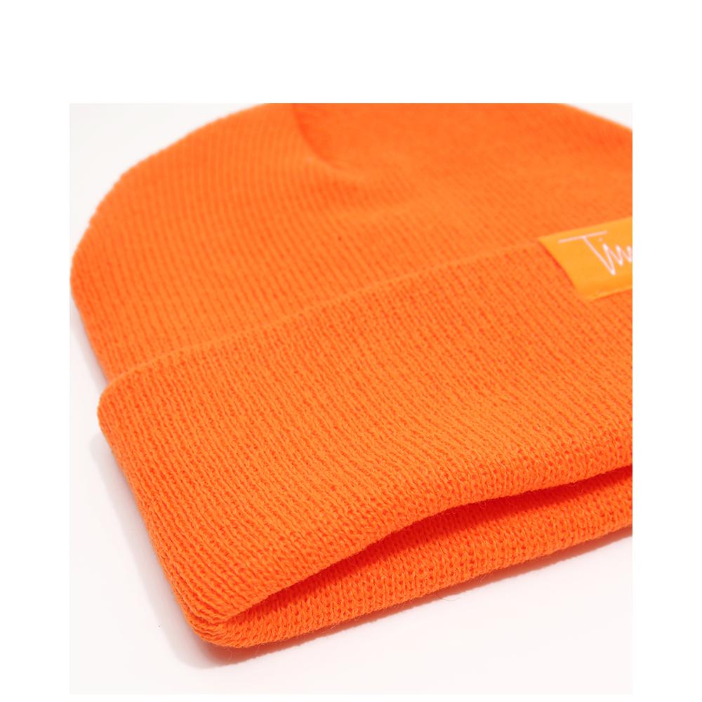 Taimseullib Heartbeat Label Beanie Orange Tnr06623
