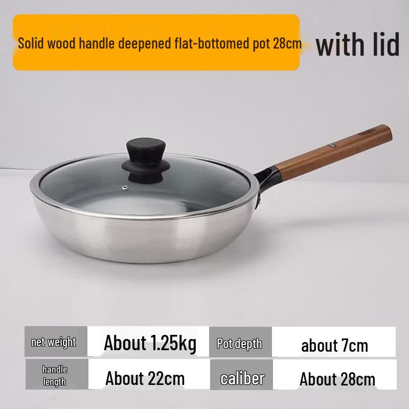 Extra-Large Commercial Non-stick Frying Pan