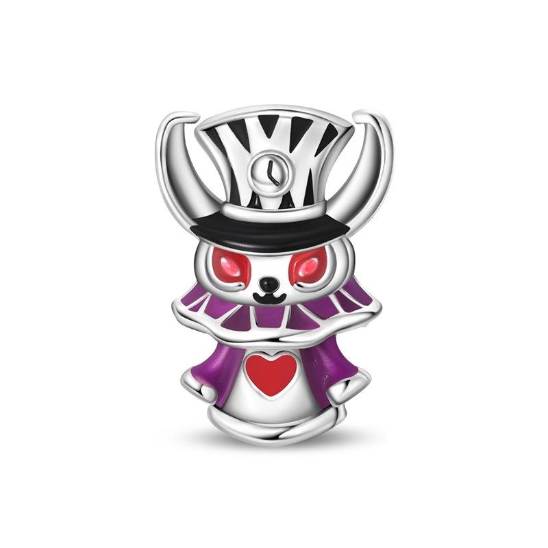 Glamour Halloween Magic Rabbit Chinchilla Charm Beads Diy Ornaments Bracelets Necklace Accessories