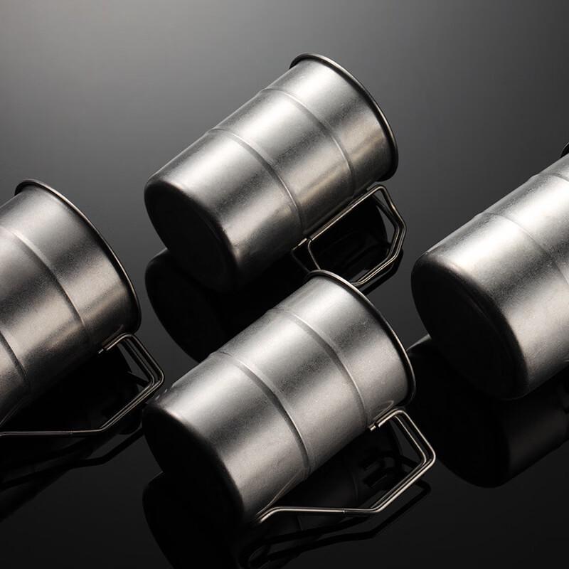Qianxing 304 Stainless Steel Oil Drum Camping Mug