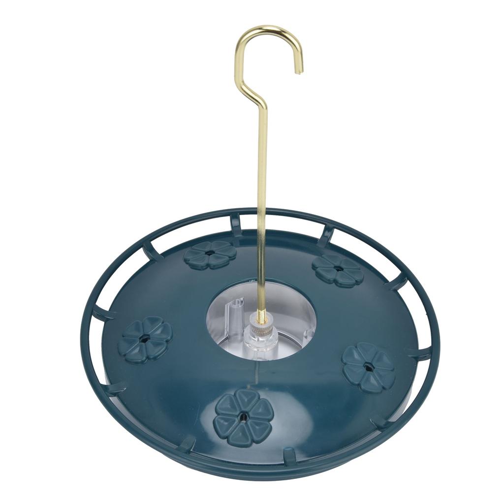 CourtyardShaped Bird Feeder Transparent Hanging Bird Water Feeder for Garden Terrace(Red )
