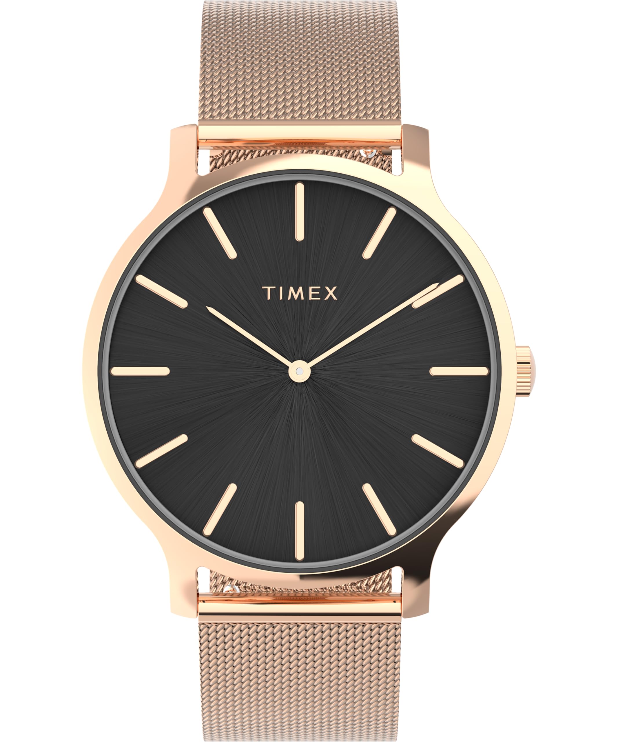 Transcend Watch Quartz 5 ATM Water Resistant Mineral Glass Black Dial TW2W19600 [TIMEX] Women s [Authentic] чёрный