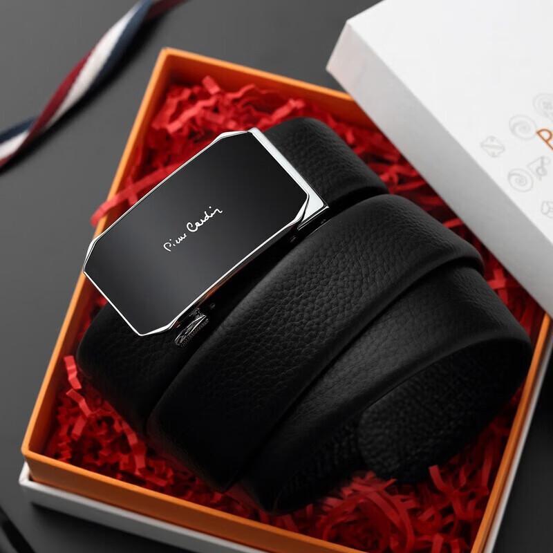 Pierre Cardin Men s Automatic Buckle Leather Belt