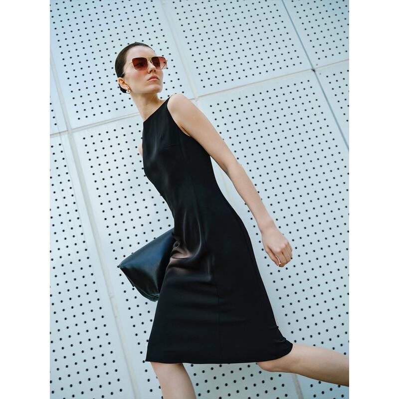 GIOVANNI VALENTINO Summer Sleeveless Midi Dress L