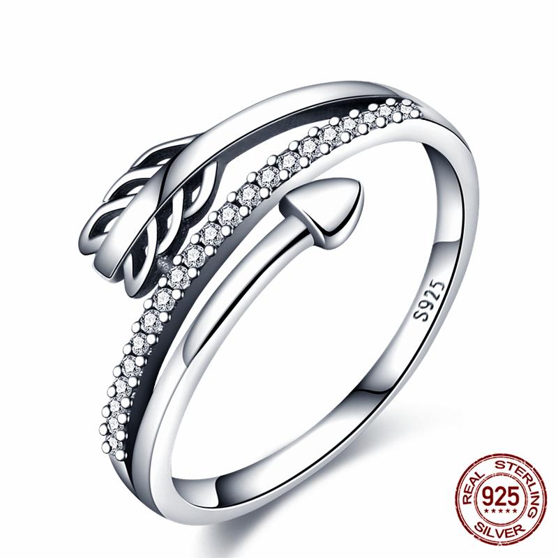 Brand New 100% Genuine 925 Silver Women's Ring Original Heart Crown Rose Gold Crystal Engagement Ring Wedding Anniversary Jewelr