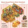 Yi Lan 19.0 3D Gelaagde Miniatuurscène Landschapssticker voor Journals