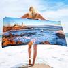 Mikrofaser Strandtücher Übergröße Stranddecke Handtuch Tragbar Leuchtturm Weich Super Wasserabsorbierend Vielseitiges Überwurfhandtuch