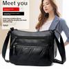 Pu Leather Crossbody Bag For Women Small Shoulder Purse With Zipper Closure For Daily Use