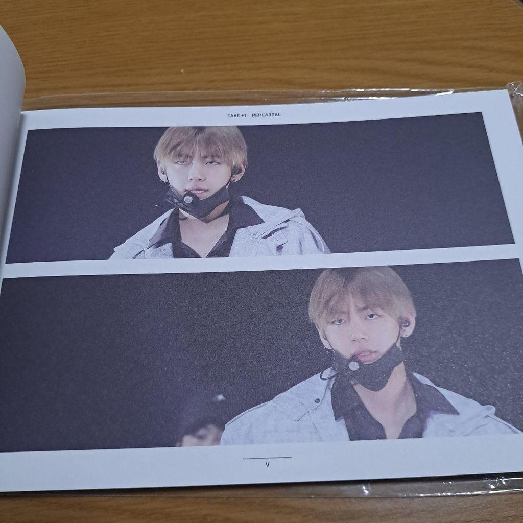 [USED] BTS WINGS TOUR ESSAY BOOK V Kim Taehyung