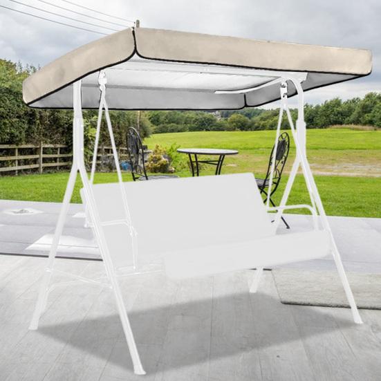 Swing Canopy Replacement Waterproof Oxford Cloth Swing Chair Canopy Outdoor Patio Swing Top