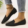 Spring Autumn Women Flat Shoes Comfortable Trend Non-slip Loafers Anti-slip Elegant Slip on Sneakers Zapatos De Mujer