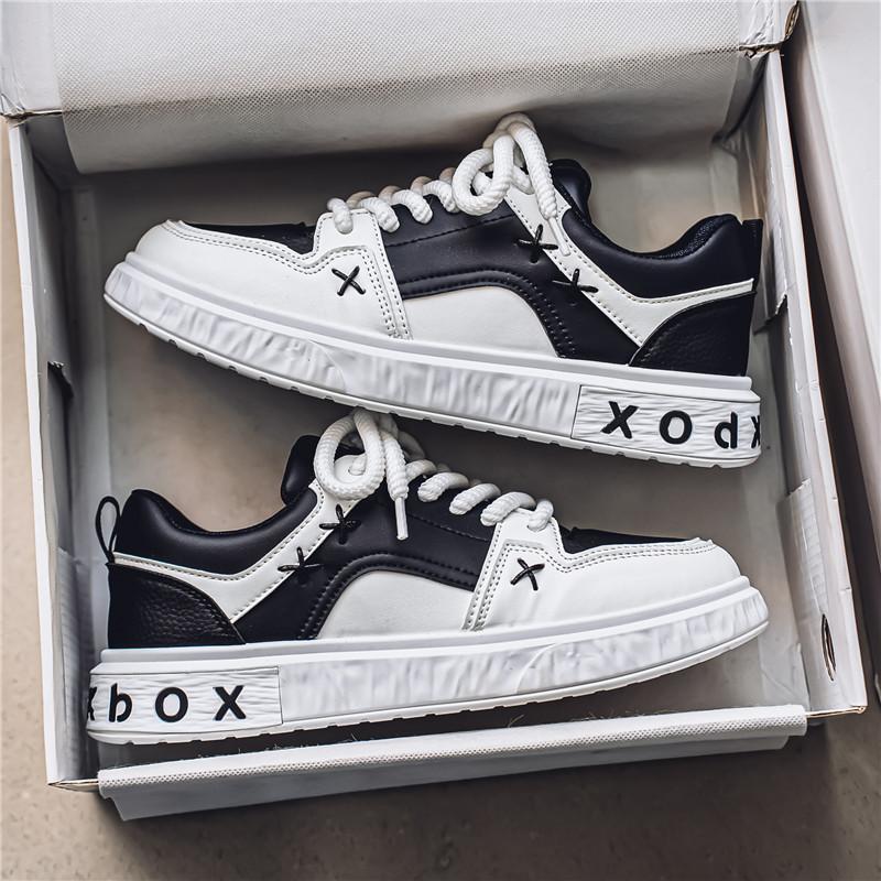 

2025 весна нишевая мода новые интернет знаменитости доска обувь легкая платформа универсальная папина обувь усиливающая спортивная и досуговая обувь 39