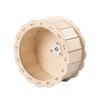 Hamster Wooden Running Wheel Treadmill Cage Accessories Exercise Wheel for Dwarf Hamster Syrian Hamster Rat Guinea Pig Kitten