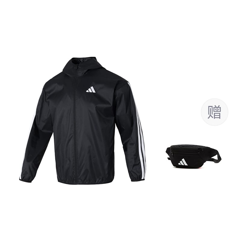 adidas Essential Jackets & Coats Men's Black/White IM7848