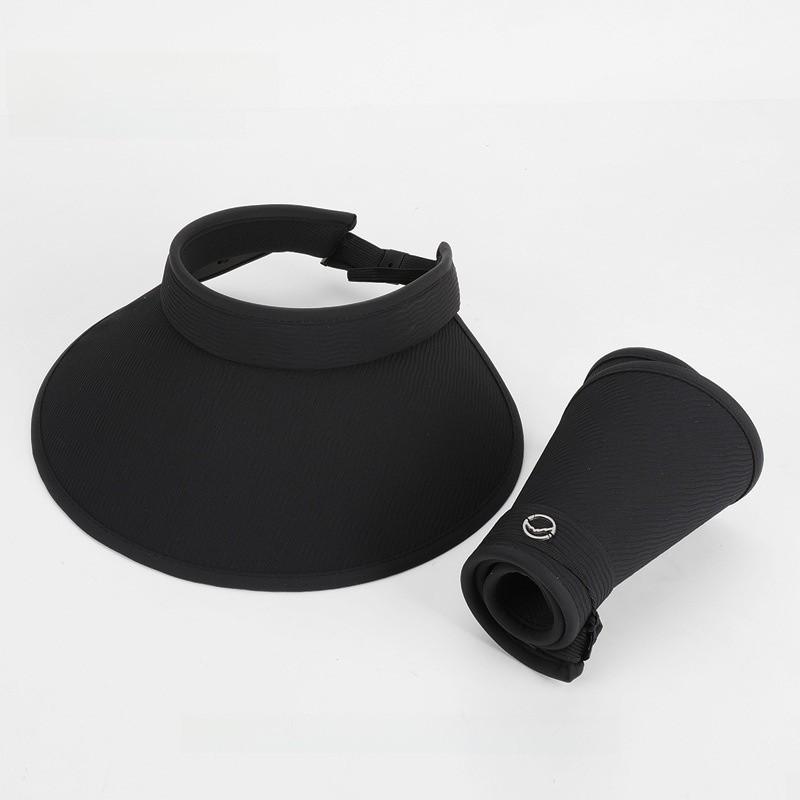 Polyester Sun Hat With Large Brim And Wraparound Flap For Outdoor Summer Sun Protection