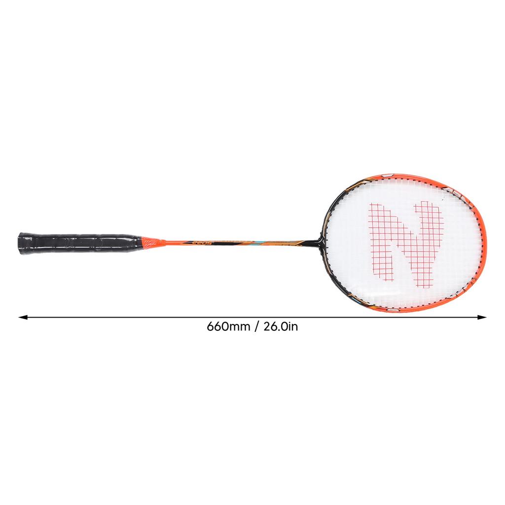Carbon Alloy Badminton Racket with Storage Bag, Professional Integrated Badminton Shuttlecock for Beginner Student Training