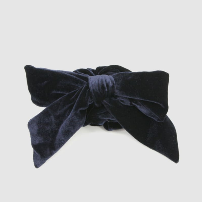 LALA Hair Scrunchie Gopchang-Navy