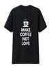 Unisex Asexual Pride Flag Asexuality Coffee T Shirt Black X Large Vintage Washed Breathable Slightly Graphic Comfortable Stylish