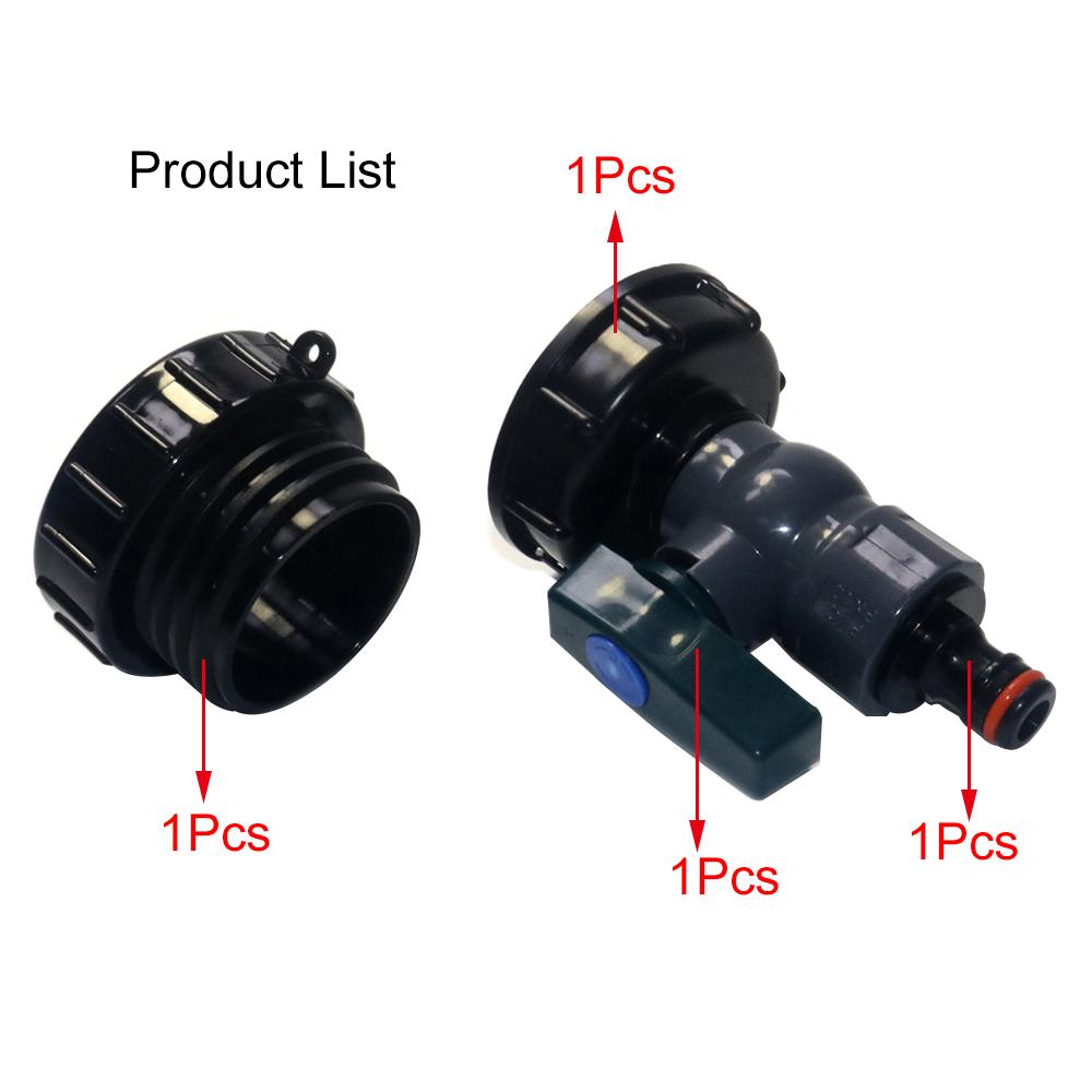 American standard thread adapter cover Water tank faucet installation kit Plastic valve switch IBC S60 Water pipe joint suit