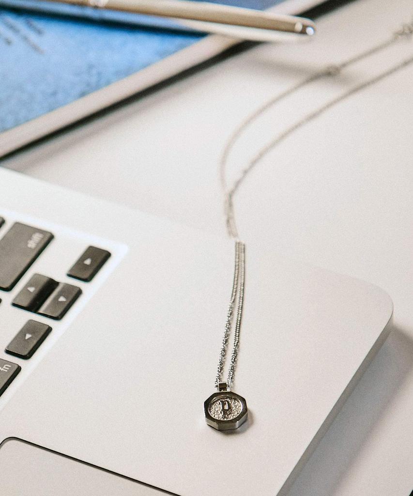 Police TOKEN(S) Stainless Steel Necklace for Men, 26377PSS01