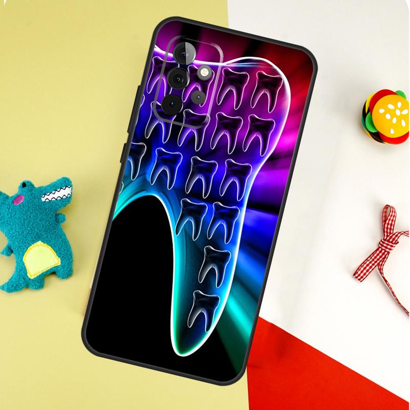 Dentist Dental Dent Tooth For Samsung Galaxy A54 A34 A14 A55 A35 A15 A53 A33 A13 A05 A06 A16 A22 A32 A52 Phone Case