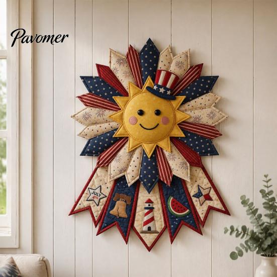Herbst Ernte Weihnachten Halloween Ostern Basteln 12 Monate DIY Türhänger Nähset, Stoff Patchwork Muster und DIY-Set für Anfänger Saisonal