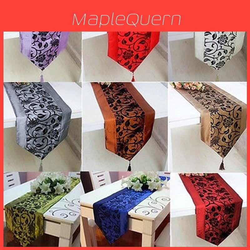 Elegant Dining Table Runner For Weddings And Parties Crafted With Premium Quality Polyester 12 X 78 Inches