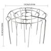Vertical Air Fryer Stainless Steel BBQ Rack with 12/24 Skewers, Round Hanging Oven Skewer Stand