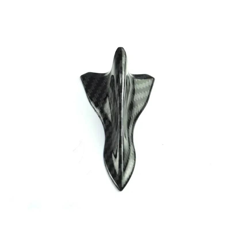Auto Dachspoiler Schwarze Haifischflosse NEU 10 STÜCKE Dekoration Universal Spitz Carbonfaser Stoßfängerschutz Auto Außen Dachzubehör
