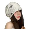 Butterfly Embroidery Pile Hat Autumn and Winter New Hat Women's Retro Versatile Thermal Headgear Show Face Small Cold Hat