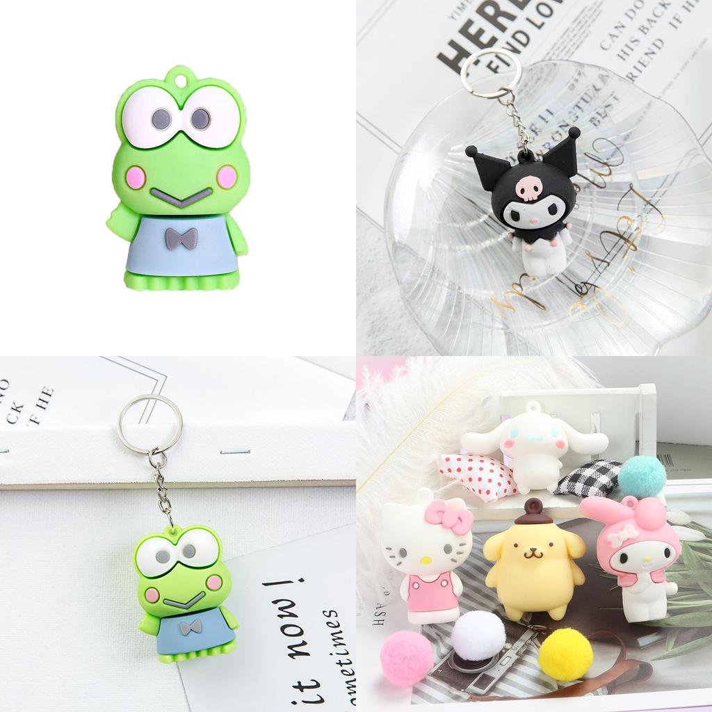 Adorable Japanese Cartoon Doll Ornaments Epoxy Pudding Dog Frog Melody Beautiful Toy For Collectors And Fans
