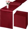 2-10PCS Satin Table Runner 30x275cm For Wedding Party Events Decoration Birthday Parties Banquets Decor Graduations Engagements