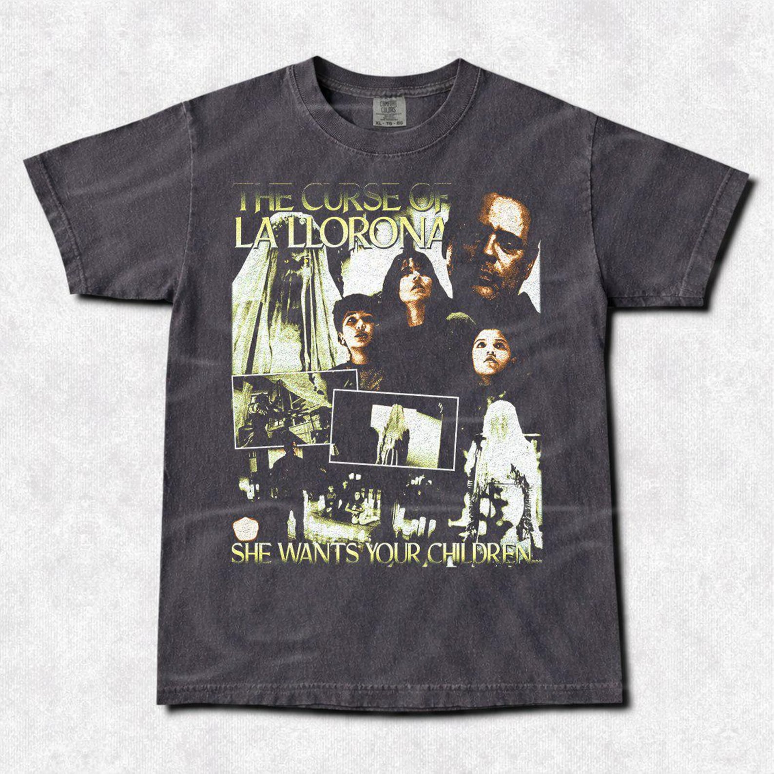 The Curse Of La Llorona Vintage Horror Movie T-Shirt FD 3XL