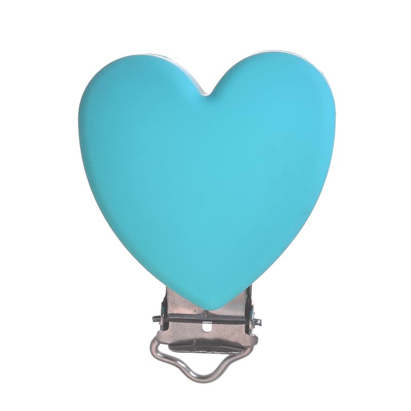 1Pc Baby Silicone Pacifer Clips Pentagram Heart Cloud Shape Metal Clips for DIY Pacifer Chain Jewelry Making Bulk Crafts