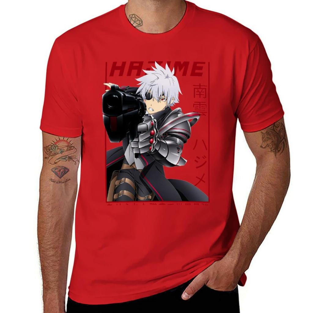 Hajime Nagumo Arifureta Shokugyou De Sekai Saikyou Tshirt Boys Whites Tees Vintage Cute Clothes Unisex Clothings